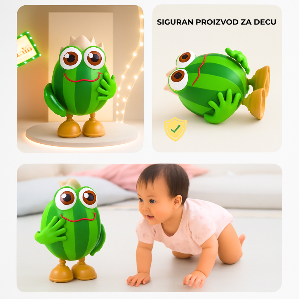 Princ Lubenica Igračka sa Muzičkim LED Svetlom za Decu