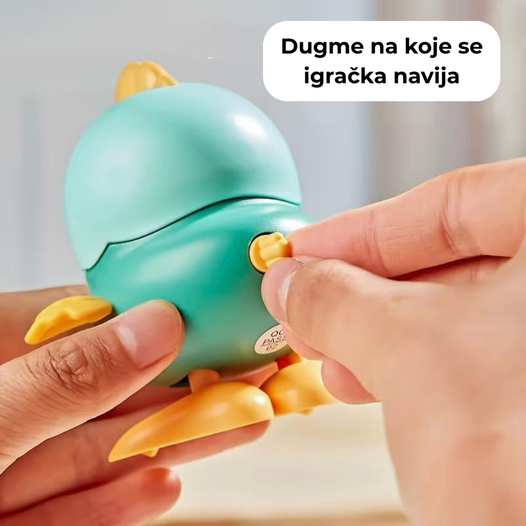 Igračka Skakućuće pile, puzeća smešna igračka — izdržljiva i zabavna.