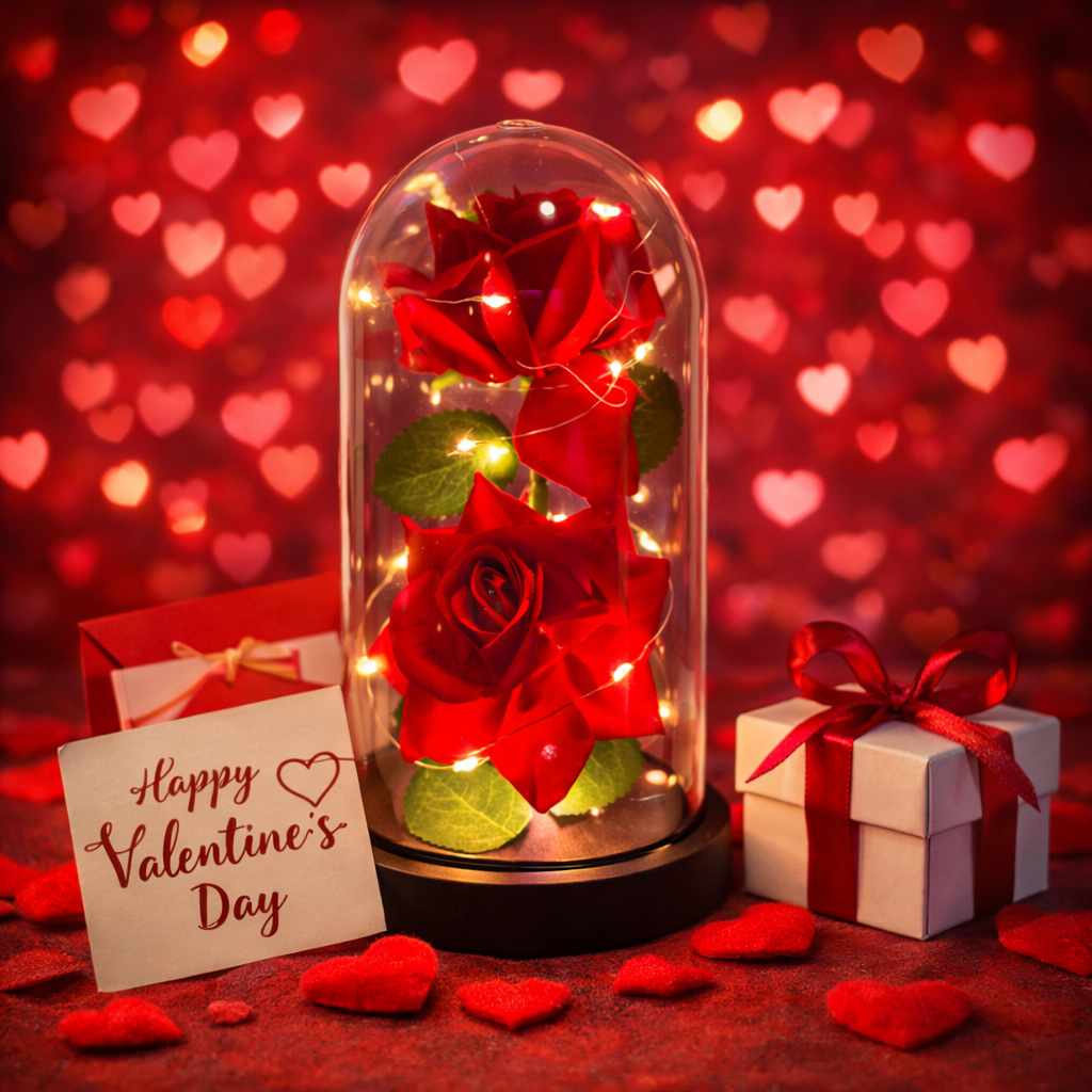 Ruža u staklenom zvonu