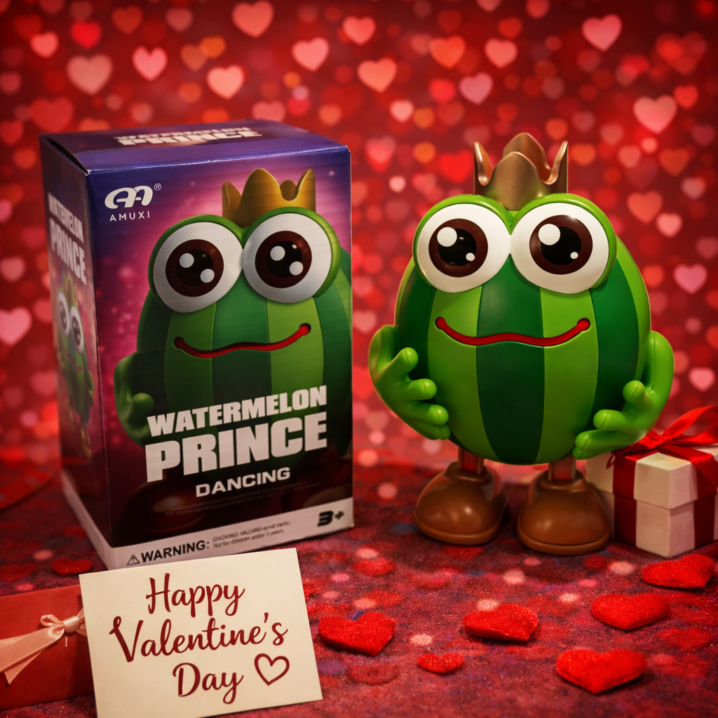 Princ Lubenica Igračka sa Muzičkim LED Svetlom za Decu